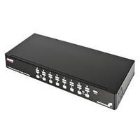 startechcom 16 port 1u rackmount usb ps2 kvm switch with osd