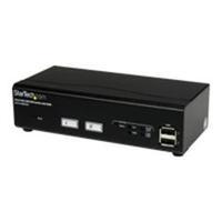 StarTech.com 2 Port USB VGA KVM Switch with DDM Fast Switching Technology and Cables