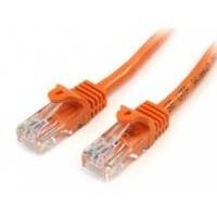 StarTech.com 2m Cat5e Orange Snagless RJ45 UTP Cat 5e Patch Cable 2m Patch Cord