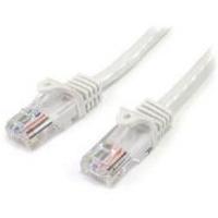 StarTech.com (1m) Cat5e Snagless UTP Network Patch Cable RJ-45/RJ-45 (White)