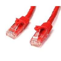 StarTech.com Red Gigabit Snagless RJ45 UTP Cat6 Patch Cable Patch Cord (5m)