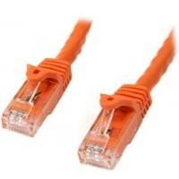 StarTech.com Cat6 Patch Cable with Snagless RJ45 Connectors 10 m Orange