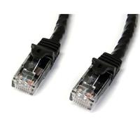 startechcom 5m black gigabit snagless rj45 utp cat6 patch cable 5 m pa ...