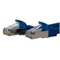 StarTech 7ft Blue Shielded Cat6a Molded STP Patch Cable