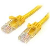 startechcom 2m cat5e yellow snagless rj45 utp cat 5e patch cable 2m pa ...