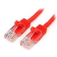 StarTech.com 3m Cat5e Red Snagless RJ45 UTP Cat 5e Patch Cable - 3m Patch Cord