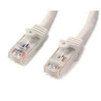 startechcom n6patc50cmwh 05 m cat6 patch short ethernet cable with sna ...