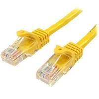 Startech.com Patch Cable 0.5m Cat5e U/utp (utp) Yellow Networking Cable