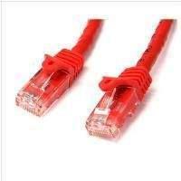 StarTech.com Red Gigabit Snagless RJ45 UTP Cat6 Patch Cable - Patch Cord (2m)
