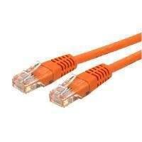 StarTech Cat 6 Orange Molded RJ45 UTP Gigabit Cat6 Patch Cable - Patch Cord (15m)