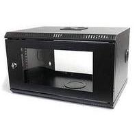 StarTech 6U 19 inch Wall Mount Server Rack Cabinet with Acrylic Door (Black)