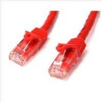 StarTech.com Red Gigabit Snagless RJ45 UTP Cat6 Patch Cable Patch Cord 1m