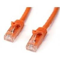 startechcom orange gigabit snagless rj45 utp cat6 patch cable patch co ...