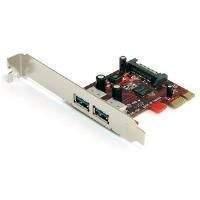 StarTech 2 Port SuperSpeed USB 3.0 PCI Express Card with SATA Power