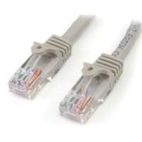 StarTech.com Cat5e Patch Cable with Snagless RJ45 Connectors 5 m Grey