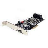 StarTech 4 Port PCI Express SATA III (6Gbps) Controller Card with eSATA - PCIe x4