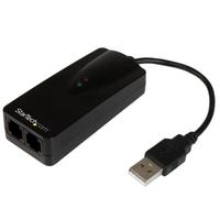StarTech.com External USB modem 2-port 56K hardware based