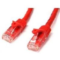 startechcom red gigabit snagless rj45 utp cat6 patch cable patch cord  ...