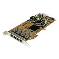 StarTech.com 4 Port Gigabit PoE PCIe NIC