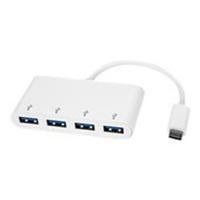 StarTech.com 4 Port USB 3.0 C Hub - C to A