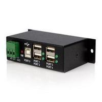 StarTech.com Mountable 4 Port Rugged Industrial USB Hub