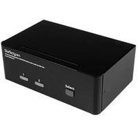 StarTech.com 2 Port Dual DP KVM Switch - 4K