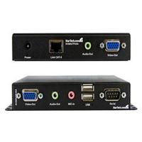 StarTech.com USB VGA KVM Console Extender w/ Serial & Audio Over Cat5 UTP - 1000 ft