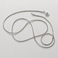 sterling silver snake chain shy 51cm