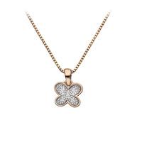 Stargazer Rose Gold Plated Sterling Silver Butterfly Pendant - Online Exclusive