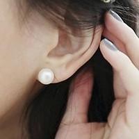 Stud Earrings Pearl Alloy Jewelry Wedding Party Daily Casual