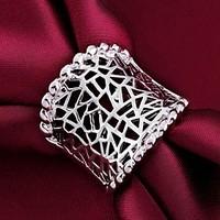 Statement Rings Sterling Silver Classic Jewelry Wedding Party Daily Casual 1pc
