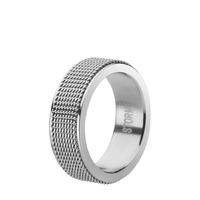 STORM MESH RING SILVER