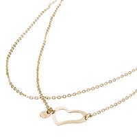 STORM HEART NECKLACE GOLD