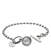 storm crysta ball bracelet silver