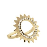 STORM BEAM RING GOLD