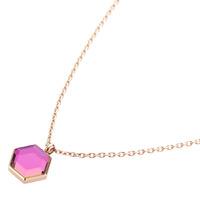 STORM MIMOZA NECKLACE ROSE GOLD