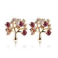 stud earrings aaa cubic zirconia imitation diamond fashion personalize ...
