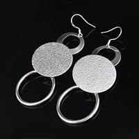 Stud Earrings Drop Earrings Jewelry Women Silver 2pcs Silver