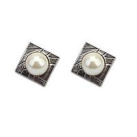 Stud Earrings Jewelry Euramerican Fashion Personalized Pearl Alloy Jewelry Jewelry For Wedding Special Occasion 1 Pair