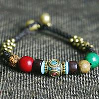 Strand Bracelets 1pc, Black Bracelet Fashionable Circle 514 Agate Jewellery