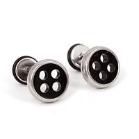 Stud Earrings Stainless Steel A B C D E Jewelry Party Daily Casual Sports 1 pair