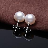 stud earrings pearl imitation pearl jewelry wedding party daily casual ...