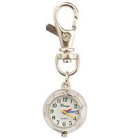 Stainless Steel Pocket Watch with Keychain Cool Watches Unique Watches