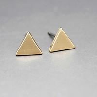 Stud Earrings Alloy Fashion Gold Silver Jewelry 2pcs