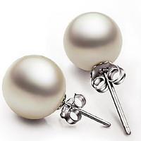 Stud Earrings2017 New Korean Style Delicate Elegant Classi Silve Great Pearl Lady Daily Party Movie Gift Jewelry
