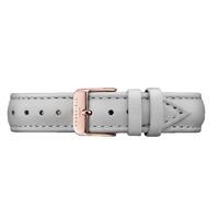 Stitched Grey Strap with Rose Gold Clasp Rosefield Replacement