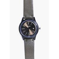 Strap MAN Watch With Date Window - khaki