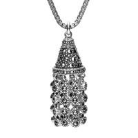 Sterling Silver Marcasite House Style Chandelier Necklace