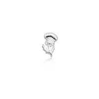 storie silver scottish thistle charm