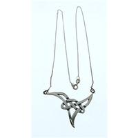 Sterling Silver Celtic Necklace and Earring Set